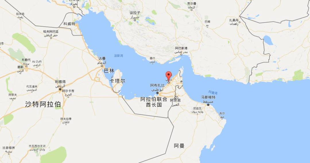 阿聯酋地圖 阿聯酋地圖